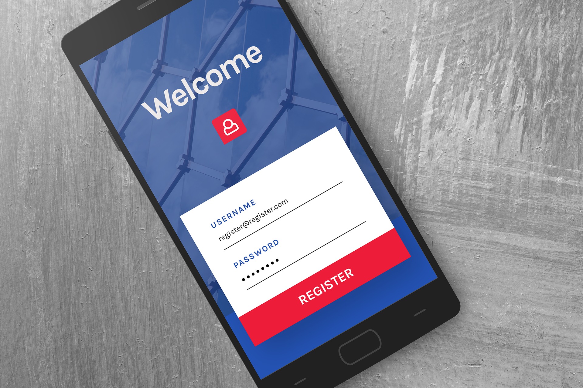 sitio web con versión móvil